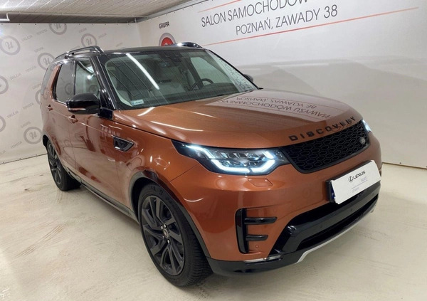 Land Rover Discovery cena 134900 przebieg: 105442, rok produkcji 2017 z Poznań małe 254
